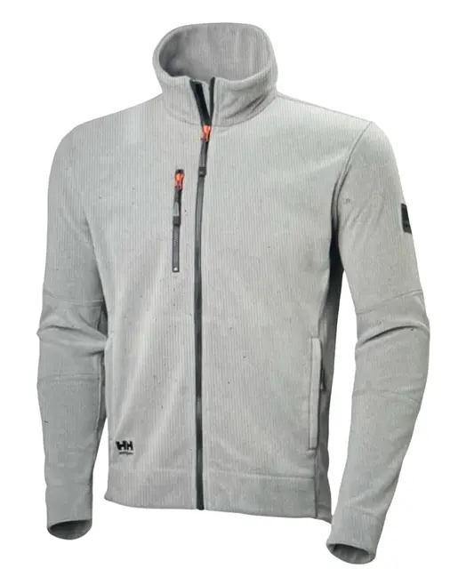 Helly Hansen Kensington Fleece Jacket Gray Melange Size 2XL