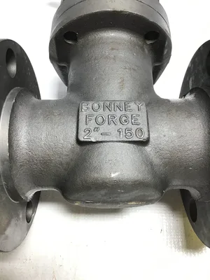 Bonney Forge L1-11-RF Steel Flanged Wedge Gate Valve 2″ 150 RF Flanged A105 Forged Steel