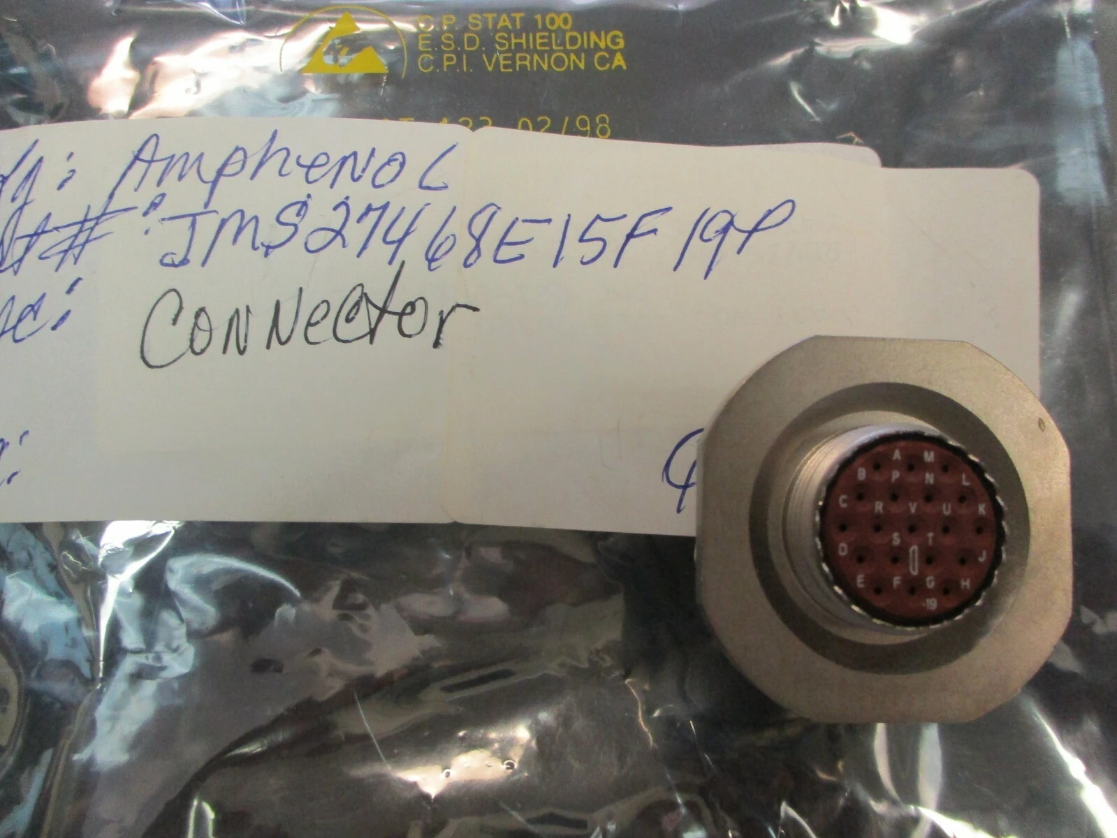 NEW Amphenol JMS27468E15F19P