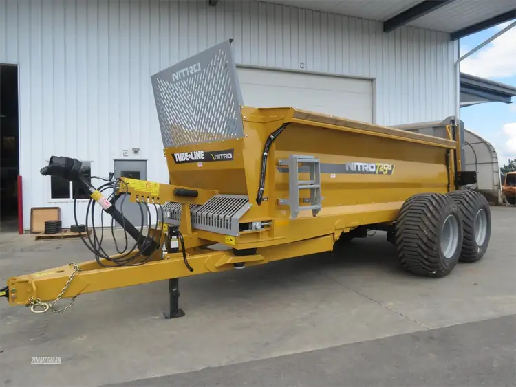 New | in-Stock 2026 TUBELINE NITRO 725RS Manure Spreaders Pennsylvania US | Zimmerman Farm Service #1410475