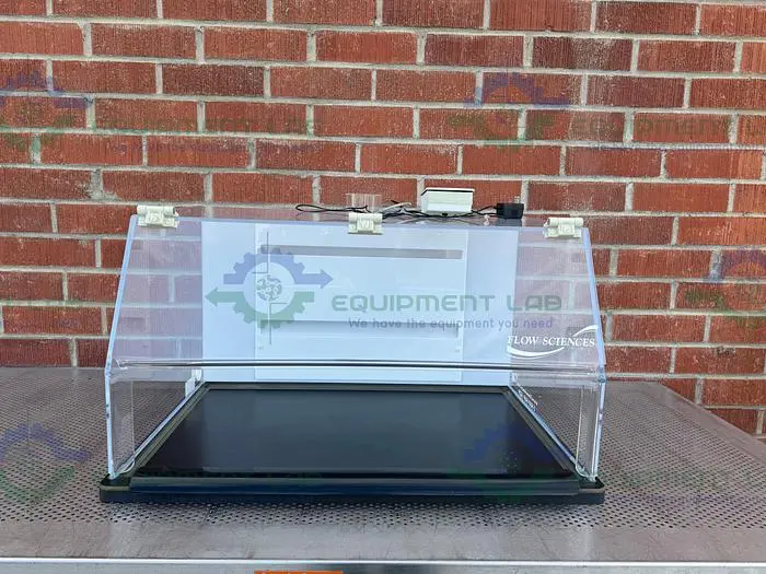 Used FLOW SCIENCES FS2015 BKGVA 3 FT TOP MOUNT VENTED BALANCE SAFETY ENCLOSURE Fume Hoods | Equipment Lab #486433