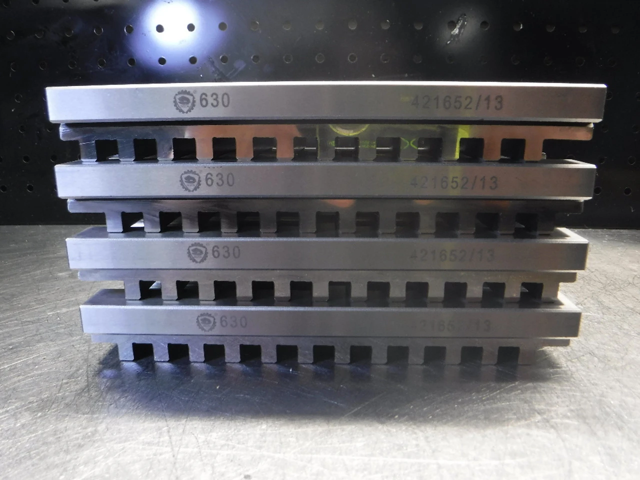 Bison Hard Master Jaws For 25" Combination Chucks QTY4 630 421652/13 (LOC1930A)