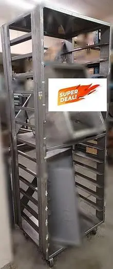 Heavy duty bun rack