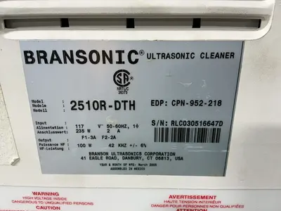 Used 2005 BRANSON 2510RDTH Chemical & Process Equipment Ohio US | HGR 24 #1278904