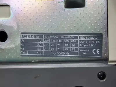 NEW ABB E3 S 1250