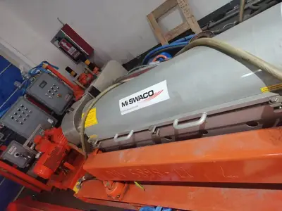 (2) Swaco CD 518 HV FHD oilfield decanter centrifuges, Duplex SS.