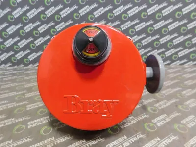 Bray Controls & DelTech 4" Actuated Butterfly Valve 70-0052-113A0-536 Used