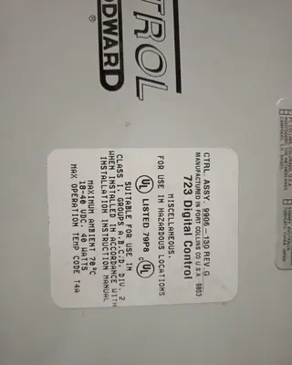NEW Both WOODWARD 723 and 828 Digital Control CARD 8280-500 Rev H