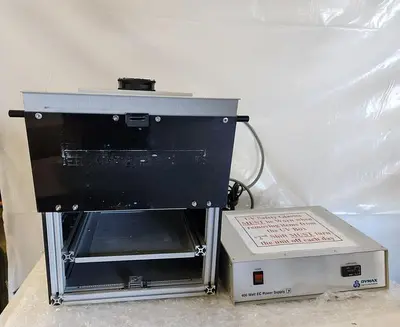DYMAX MODEL 2000 FLOOD, ECE ZIP SHUTTER, LIHT SHEILD, 400 WATT POWER SUPPLY