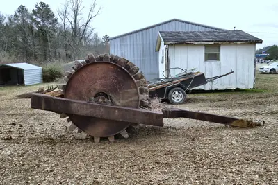 Used 2000 DOUBLE D 4 FOOT PULL BEHIND Trench Rollers Alabama US | Proxy Equipment #1385189