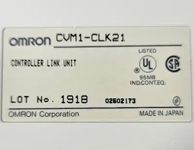 USED Omron CVM1-CLK21