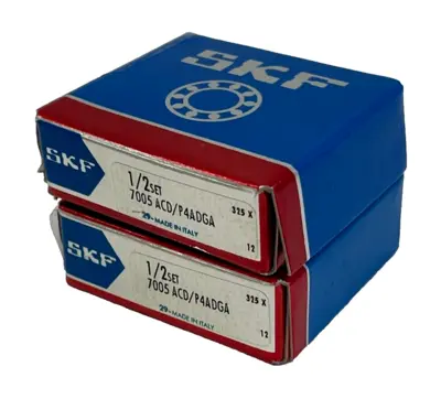 NEW SET SKF 7005-ACDP4ADGA ROLLER BALL BEARING 7005ACDP4ADGA