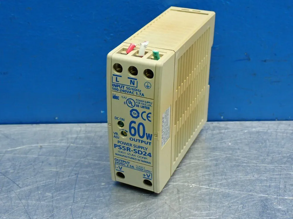 Used IDEC IZUMI PS5RSD24 DIN Rail Power Supplies Ohio US | HGR 24 #872867