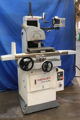 USED 2019 Chevalier FSG-618M, 2019, 2X DRO, ROLLER BEARING TABLE