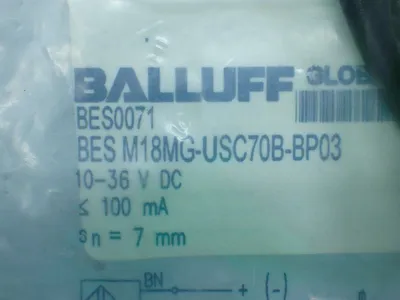 NEW BALLUFF BES M18MGUSC70BBP03