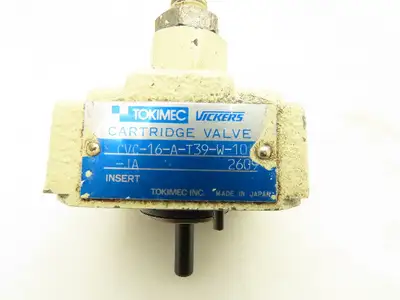 Tokimec Vickers CVC-16-A-T39-W-10-JA Hydraulic Cartridge Valve Cover Sz 16