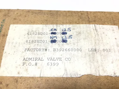 Kunkle 6182ED01-NM Pressure Relief Steam Safety Valve Capacity 242 SCFM