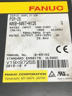 USED FANUC / G.E. A06B-6087-H126