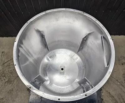 Used 275 Gallon Tank, 304 Stainless Steel