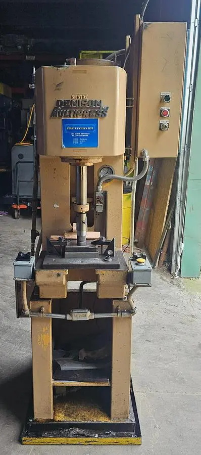 Used 1968 DENISON MULTIPRESS R065MC202D266C218A12A201S220 C-Frame Presses Wisconsin US | Lemke Machinery Sales #1355402