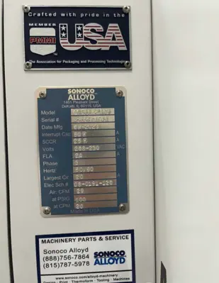 2023 ALLOYD Aergo-2 Plus Used Blister Sealers | PlastiMach Corp (7)