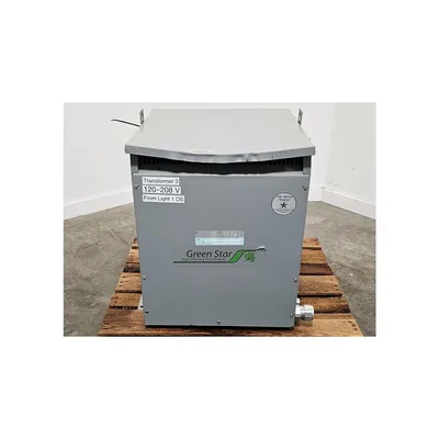 Used Rex 45 KVA Dry Type 3-Phase Isolation Power Transformer