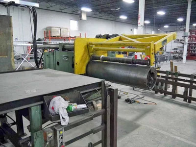 60" x 7.00" x 40,000# Loopco Slitting Line