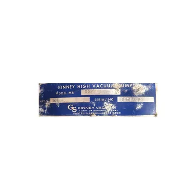 USED KINNEY 852