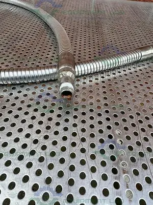 Stainless Steel Flexible Hose 72" w/ 3/4" Female to Male Fitting