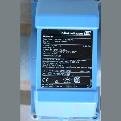 Endress + Hauser Flow Meter