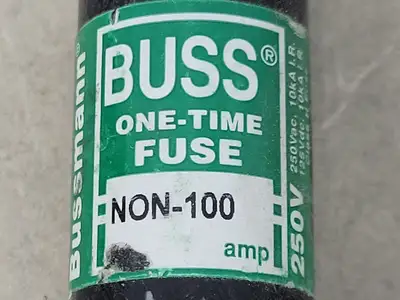 USED BUSSMANN NON-100