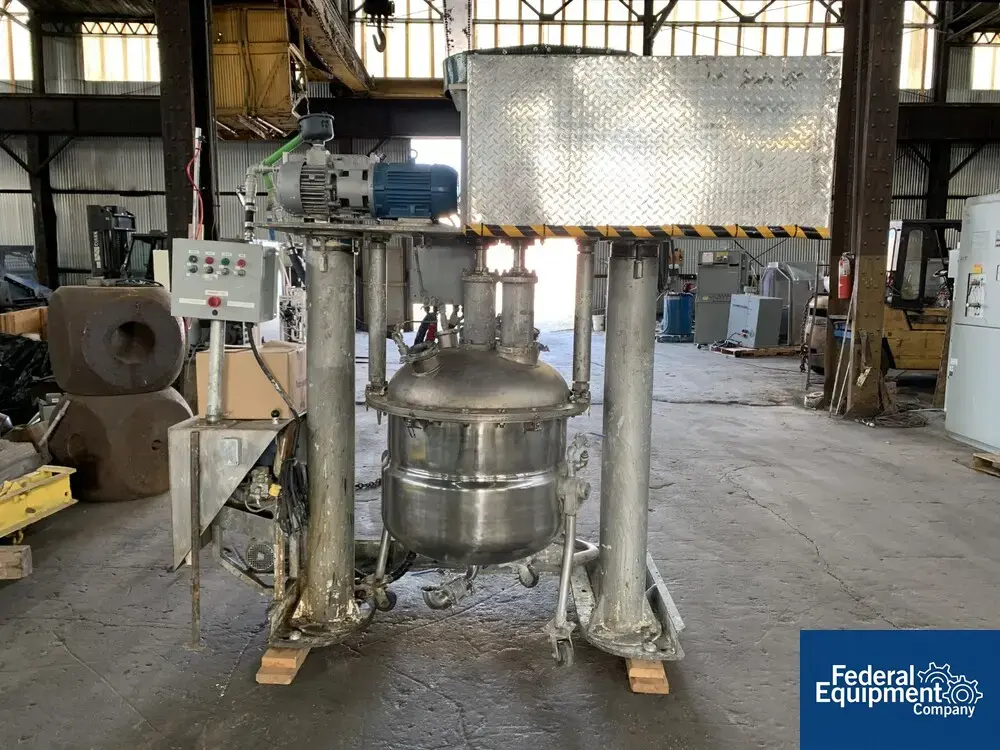 N/A 10/7.5 HP Twin Motion Vacuum Mixer, S/S