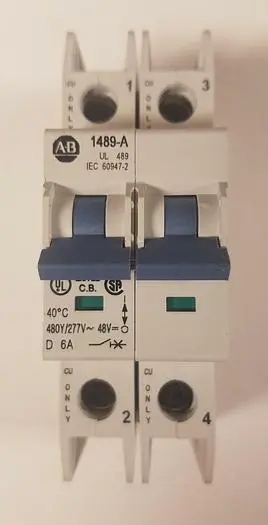 Used ALLEN-BRADLEY 1489-A2D060 Circuit Breakers | ND Industrial Surplus #1222337