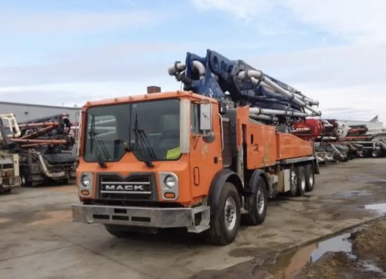 Used 2012 PUTZMEISTER BSF47Z16H. Concrete Pumps Colorado US | Concrete Pump Depot #1393861