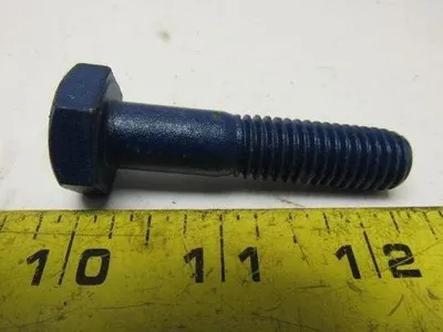 1/2"-13 x 2-1/4" Grade B7 Coated Heavy Hex Bolt Cap Screw Lot of 26