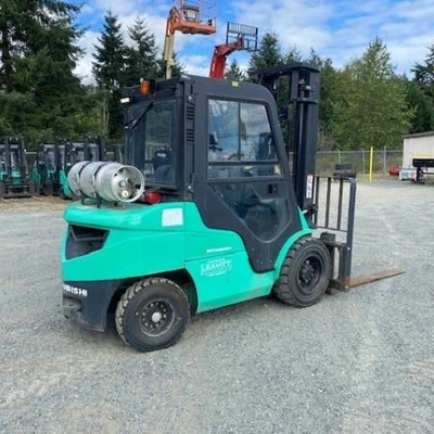 Used 2023 MITSUBISHI FG30N Internal Combustion Forklifts: Pneumatic Tire British Columbia CA | Leavitt Machinery #1443676
