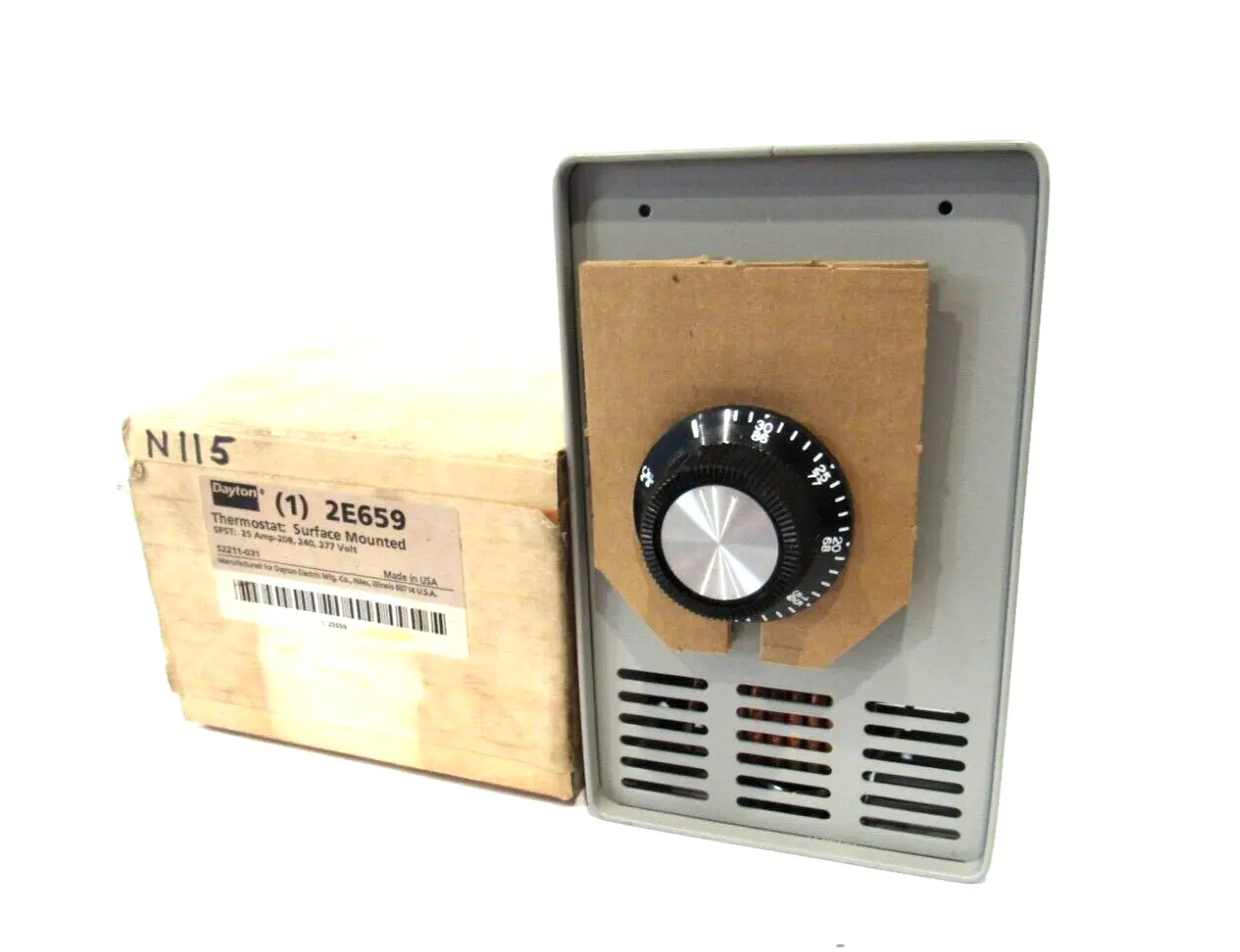 NEW DAYTON 2E659 THERMOSTAT