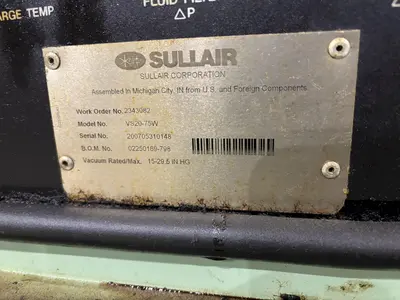 USED SULLAIR VS20-75W