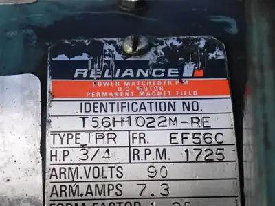 USED RELIANCE ELECTRIC T56H1022MRE