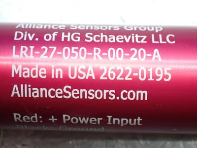 New | in-Stock ALLIANCE SENSORS GROUP LRI27050R0020A Transducers Ohio US | HGR 24 #901168