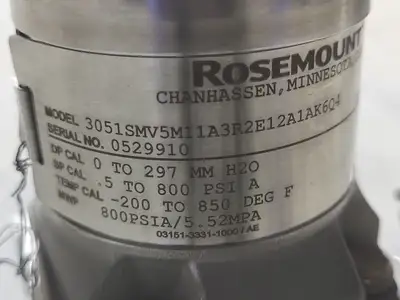 USED ROSEMOUNT 3051SMV5M11A3R2E12A1AK6Q4
