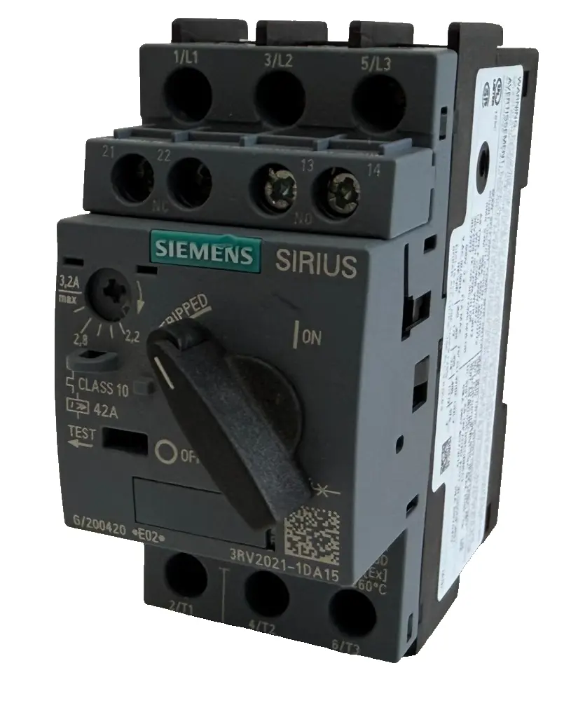 NEW SIEMENS 3RV2021-1DA15 CIRCUIT BREAKER 3RV20211DA15