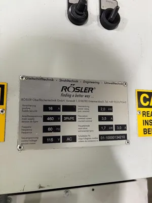 ROSLER R 430/1100 TE-15 Parts Washers & Finishing | ESS Industrial Equipment Sales (3)