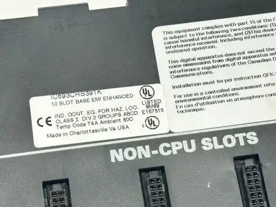 Used GE Fanuc IC693CHS391K PLC Chassis Michigan US | Maverick Industrial Sales #1483027