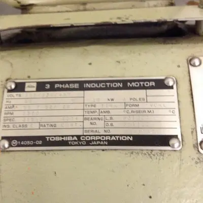 USED TOSHIBA TIKK 20 HP
