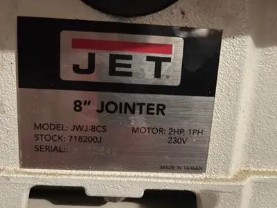USED JET JWJ-8CS