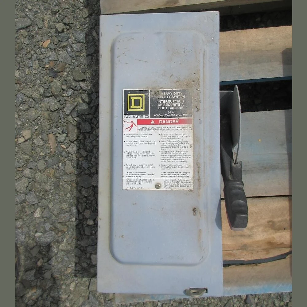 Square D 30 Amp Fusible Disconnect