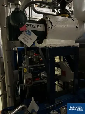 USED Rosenmund 0.06 Sq Meter Rosenmund Filter Dryer, Hastelloy C22