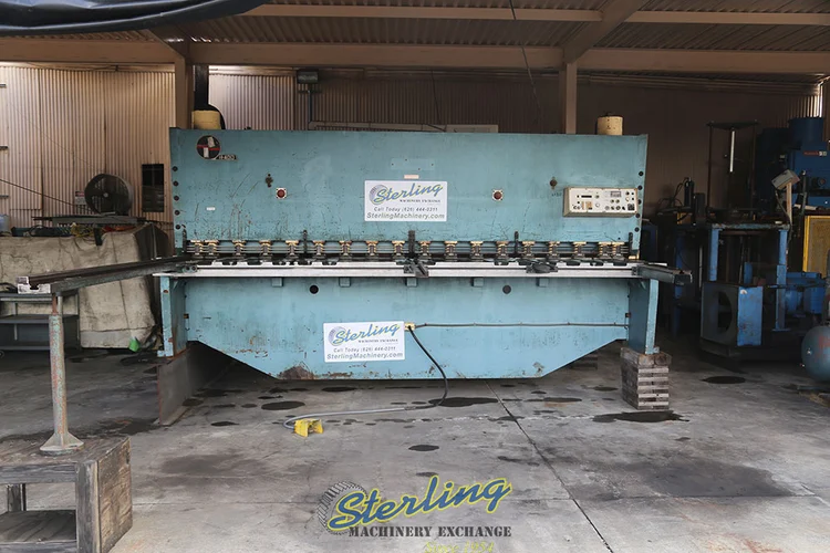 Used AMADA H-4013 Power Squaring Shears (Inch) California US | Sterling Machinery Exchange #1466112