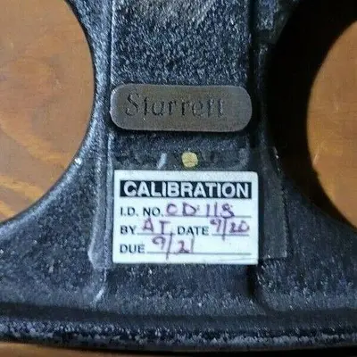 USED L.S. STARRETT NO. 436